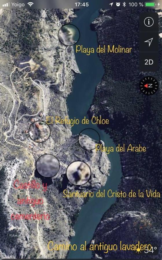 El Refugio De Chloe Villa Villar de Ves Eksteriør billede